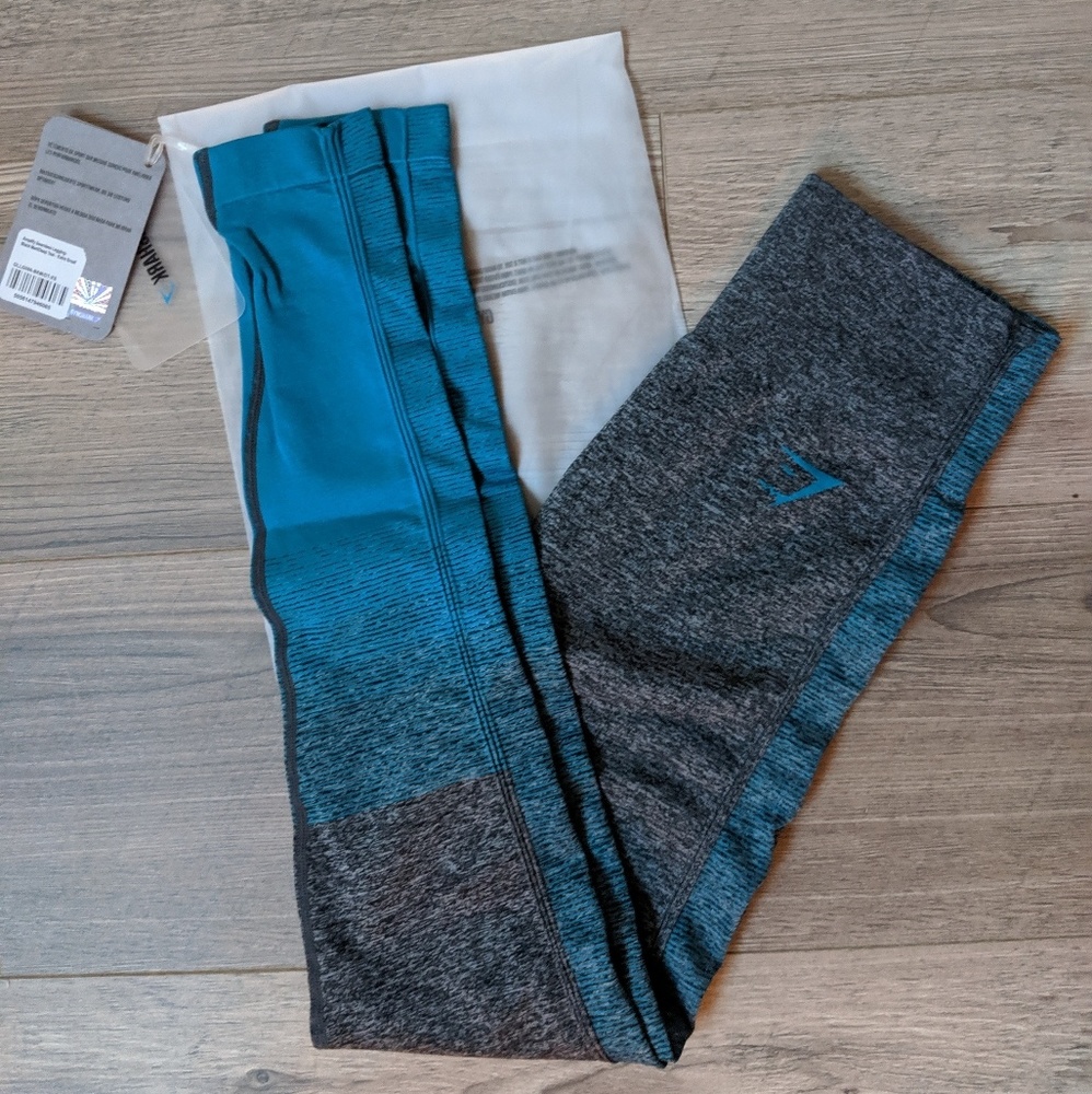 Gymshark Teal Amplify Leggings